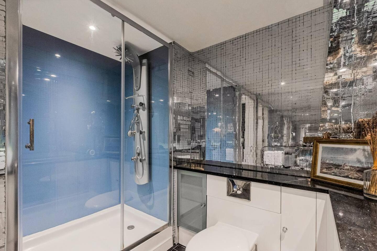 London Canary Wharf Riverside Penthouse Apartment Bagian luar foto
