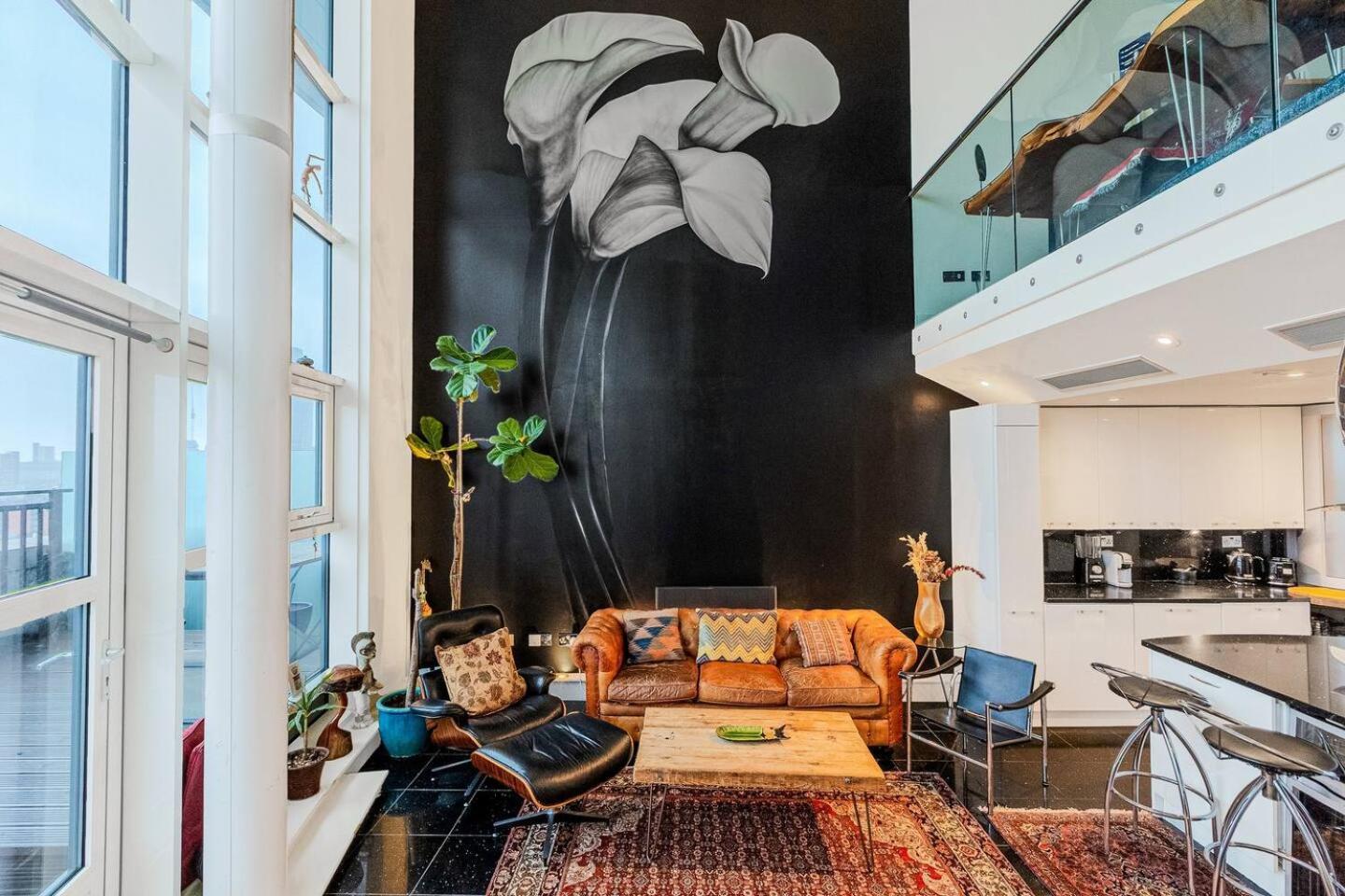 London Canary Wharf Riverside Penthouse Apartment Bagian luar foto
