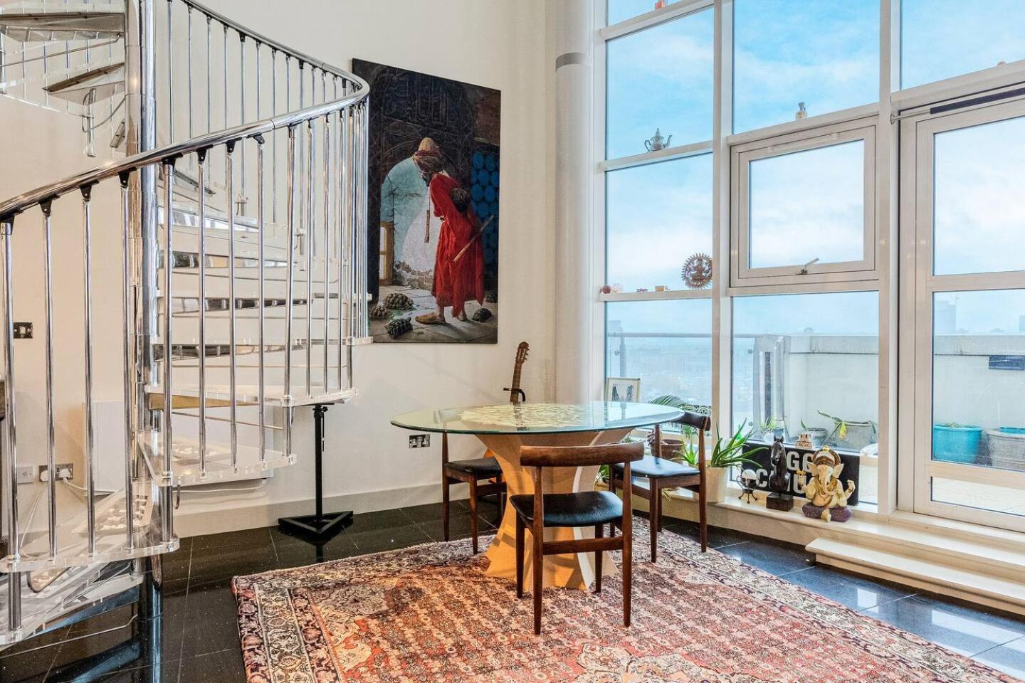 London Canary Wharf Riverside Penthouse Apartment Bagian luar foto